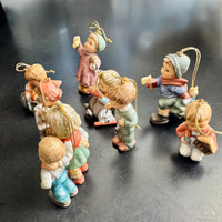 Vintage Goebel Porcelain Small Ornament Set of 9