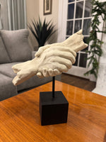 Sculpture Shaking Hands Vitruvian Collection TMS 2005
