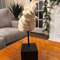 Sculpture Shaking Hands Vitruvian Collection TMS 2005