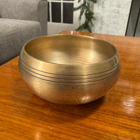 Tibetan Brass Mantra Singing Bowl