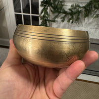 Tibetan Brass Mantra Singing Bowl