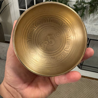 Tibetan Brass Mantra Singing Bowl