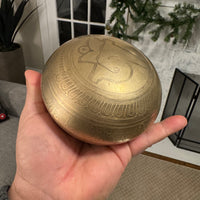 Tibetan Brass Mantra Singing Bowl