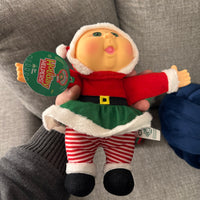 Cabbage Patch Kids CPK Holiday Helpers Stuffed-Doll Set 2 Corner Elf-Eve Claus