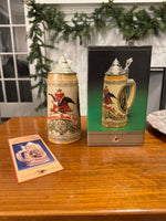 Budweiser-Busch Beer Stein-Mug Tomorrow's Treasures Edition II F-Series 12038 King of Beers
