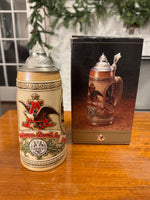 Budweiser-Busch Beer Stein-Mug Tomorrow's Treasures A-Series 05296 King of Beers
