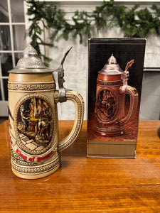 Budweiser-Busch Beer Stein-Mug Tomorrow's Treasures A-Series 05296 King of Beers