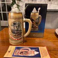 Budweiser-Busch Beer Stein-Mug Tomorrow's Treasures Edition III H-Series 109872 King of Beers