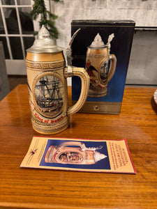 Budweiser-Busch Beer Stein-Mug Tomorrow's Treasures Edition III H-Series 109872 King of Beers