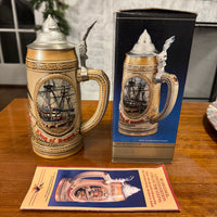 Budweiser-Busch Beer Stein-Mug Tomorrow's Treasures Edition III H-Series 109872 King of Beers