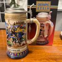 Anheuser-Busch Beer Stein-Mug Games of the XXIVth Olympiad Seoul 1988 No. 7205