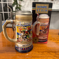 Anheuser-Busch Beer Stein-Mug Games of the XXIVth Olympiad Seoul 1988 No. 7205