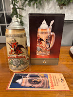 Budweiser-Busch Beer Stein-Mug Tomorrow's Treasures Edition VI F-Series 06931 King of Beers
