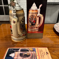 Budweiser-Busch Beer Stein-Mug Tomorrow's Treasures Edition VI F-Series 06931 King of Beers