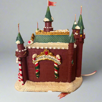 Hawthorne Vintage Village Santa’s Workshop Fun House Christmas Carnival 91339