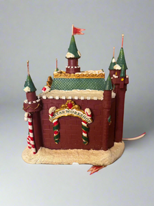 Hawthorne Vintage Village Santa’s Workshop Fun House Christmas Carnival 91339