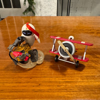 Hallmark Flying Ace-Snoopy Xmas Ornaments