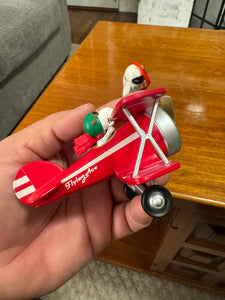 Hallmark Flying Ace-Snoopy Xmas Ornaments