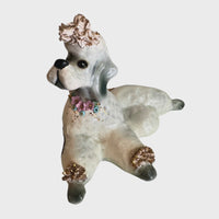 CoCo Josef Originals Gray Poodle Ceramic Figurine
